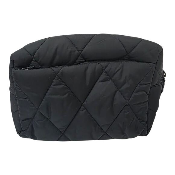 Vera Bradley Black Women's Outlet Ultralight Medium Cosmetic Toiletry Bag NWOT - Picture 3 of 7